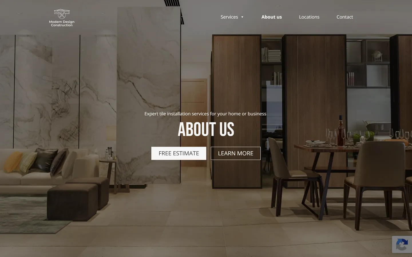 About us page