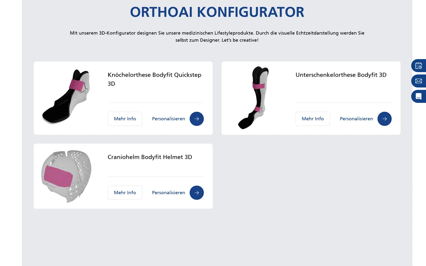 The ORTHO-TEAM Gruppe home page as it ships today